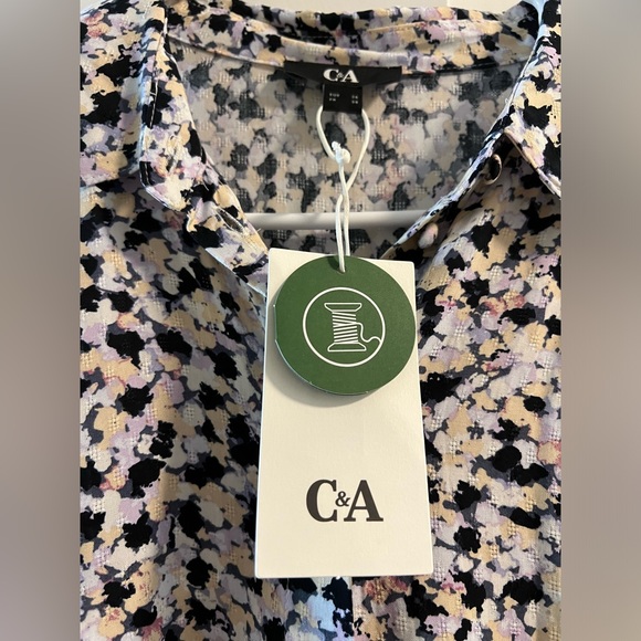 C&A Day dress Women's, Size:
36, Blue beige - Picture 4 of 4